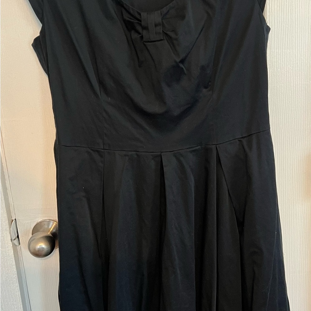 Kate Spade Black Midi Dress